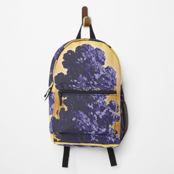 Artikelvorschau, Abstrakte violette Wolke auf goldenem Hintergrund entworfen und verkauft von Keltoi-art.