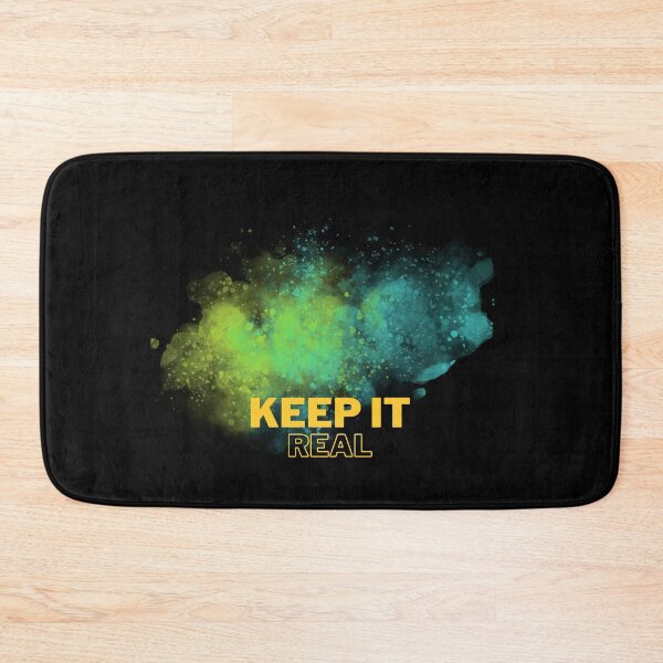 Item preview, Keep It Real – Bold Paint Splatter Typography designed and sold by CREATIVE HIVE.
