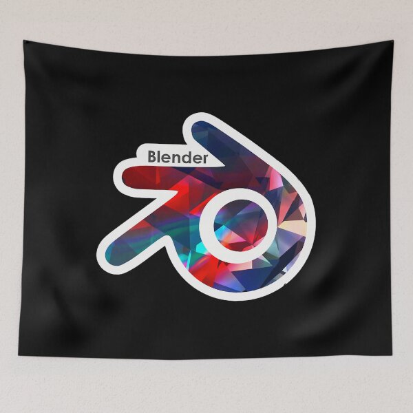 Item preview, Blender Logo (With White Outline) designed and sold by OccultArtisan.