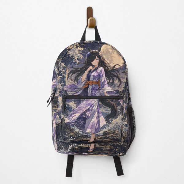 Item preview, Rice Shower Uma Musume Moonlit Ocean Kimono designed and sold by Dashsopaner.