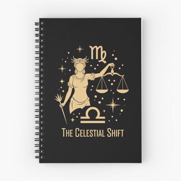 Item preview, The Celestial Shift Libra Virgo Zodiac Goddess designed and sold by LockjowArt.