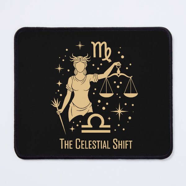 Item preview, The Celestial Shift Libra Virgo Zodiac Goddess designed and sold by LockjowArt.