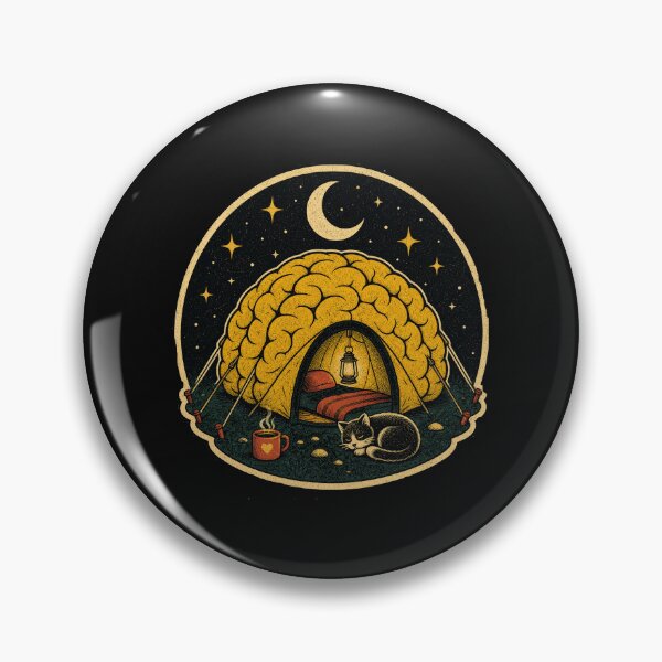 Item preview, Culture Rest Under the Stars Night Camp Moon Mental Health designed and sold by Uglyandcute.