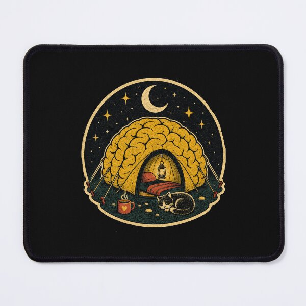 Item preview, Culture Rest Under the Stars Night Camp Moon Mental Health designed and sold by Uglyandcute.
