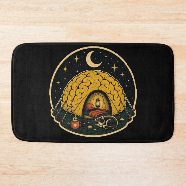 Item preview, Culture Rest Under the Stars Night Camp Moon Mental Health designed and sold by Uglyandcute.