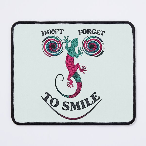 Item preview, Gecko Smile – Abstract Tribal Minimal Art designed and sold by zoliartdesign.