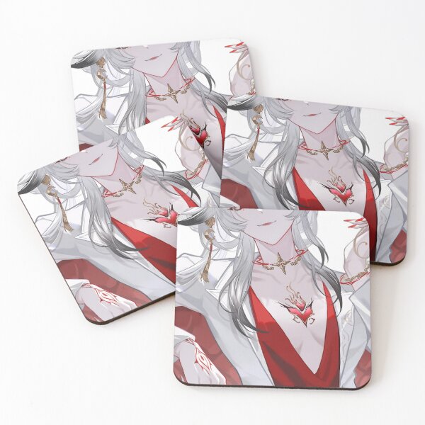 Item preview, Hsin White Red Attire Wuthering Waves designed and sold by KomiArts.