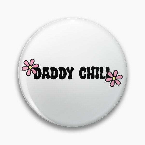 Item preview, Daddy Chill- Flowery Aesthetic Meme designed and sold by SlimyFish.