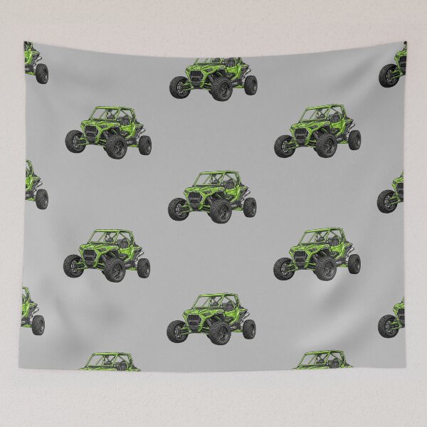 Item preview, Polaris RZR XP 1000 Sport Lime Green UTV Graphic designed and sold by Motorline44.