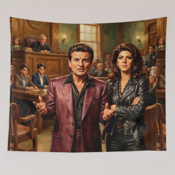 Item preview, My Cousin Vinny Legal Comedy Fine Art Tribute designed and sold by Art's Diner.