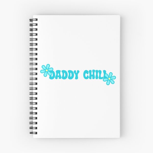 Item preview, Daddy Chill- Blue Flowery Aesthetic Meme designed and sold by SlimyFish.