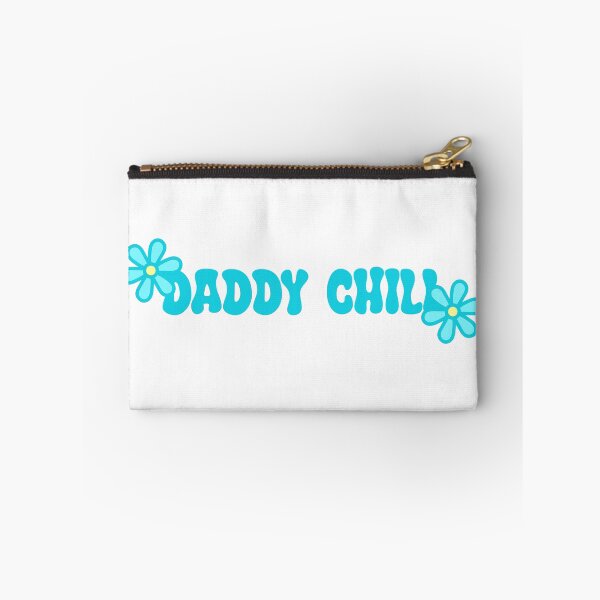 Item preview, Daddy Chill- Blue Flowery Aesthetic Meme designed and sold by SlimyFish.