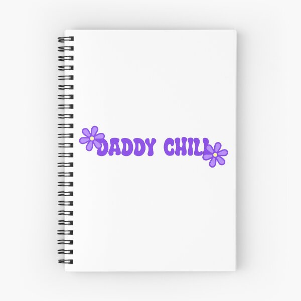 Item preview, Daddy Chill- Purple Flowery Aesthetic Meme designed and sold by SlimyFish.