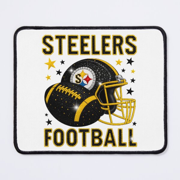 Item preview, Steelers Bling Helmet Football Design designed and sold by MollySchn95927.
