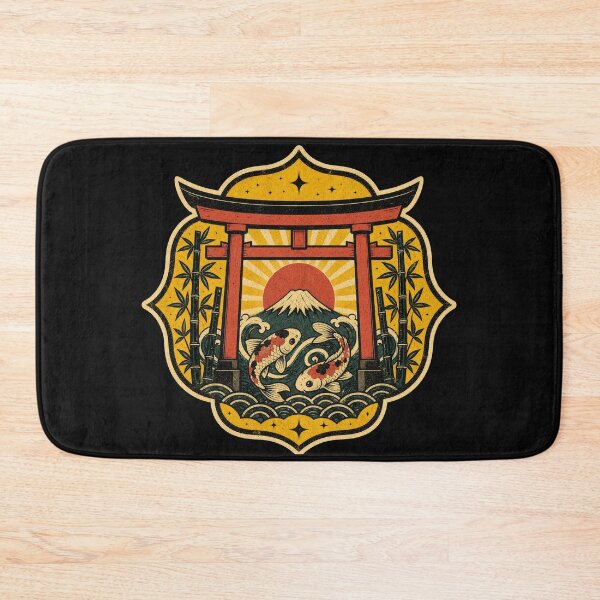 Item preview, Culture Japanese Temple Lantern Night Vintage Ukiyo Style designed and sold by Uglyandcute.