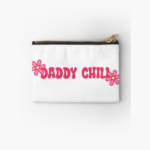 Item preview, Daddy Chill- Pink Flowery Aesthetic Meme designed and sold by SlimyFish.
