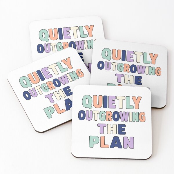 Item preview, Quietly Outgrowing The Plan designed and sold by aihrgdesign.