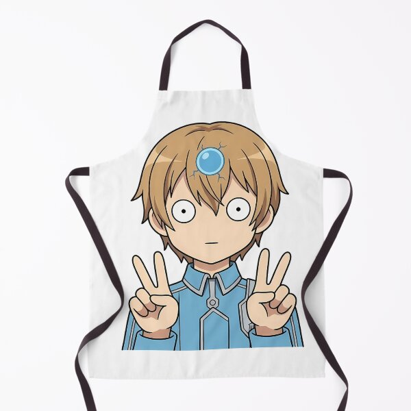 Item preview, Eugeo Sword Art Online Blue Uniform Peace Pose designed and sold by Dashsopaner.