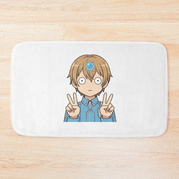 Item preview, Eugeo Sword Art Online Blue Uniform Peace Pose designed and sold by Dashsopaner.
