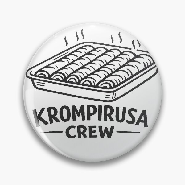 Item preview, Krompirusa Crew Minimal Balkan Food designed and sold by OfficialBalkan.