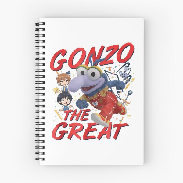 Item preview, Gonzo The Great Muppet Show Red Overalls Running Fun designed and sold by ZubairNalban.