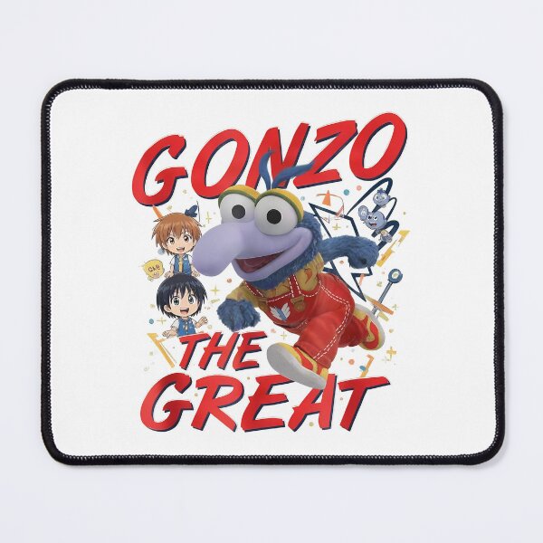 Item preview, Gonzo The Great Muppet Show Red Overalls Running Fun designed and sold by ZubairNalban.