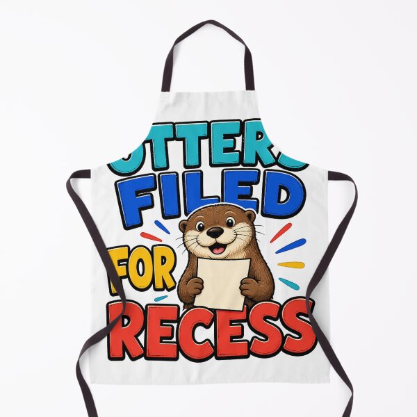 Item preview, Otters Filed For Recess designed and sold by aihrgdesign.
