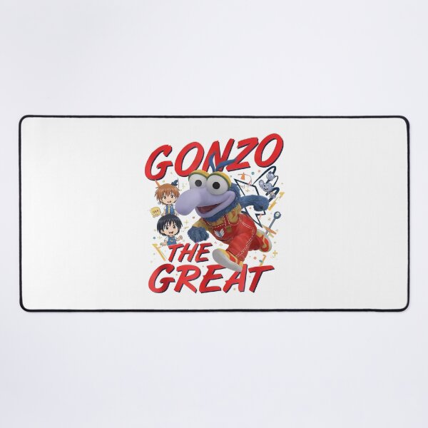 Item preview, Gonzo The Great Muppet Show Red Overalls Running Fun designed and sold by ZubairNalban.