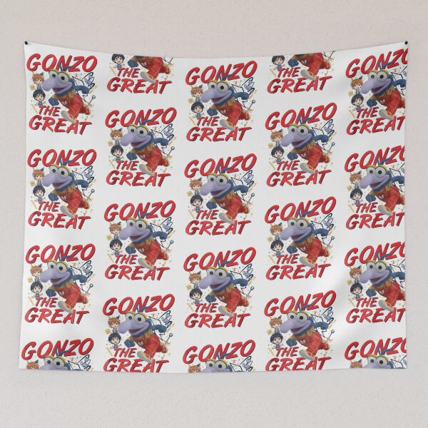 Item preview, Gonzo The Great Muppet Show Red Overalls Running Fun designed and sold by ZubairNalban.