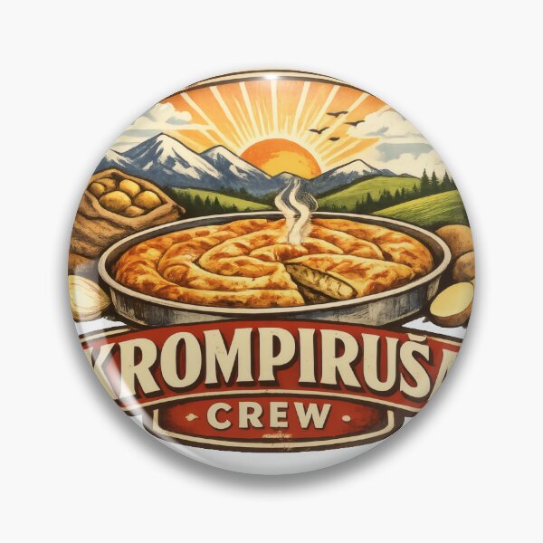 Item preview, Krompirusa Crew Vintage Balkan Food designed and sold by OfficialBalkan.