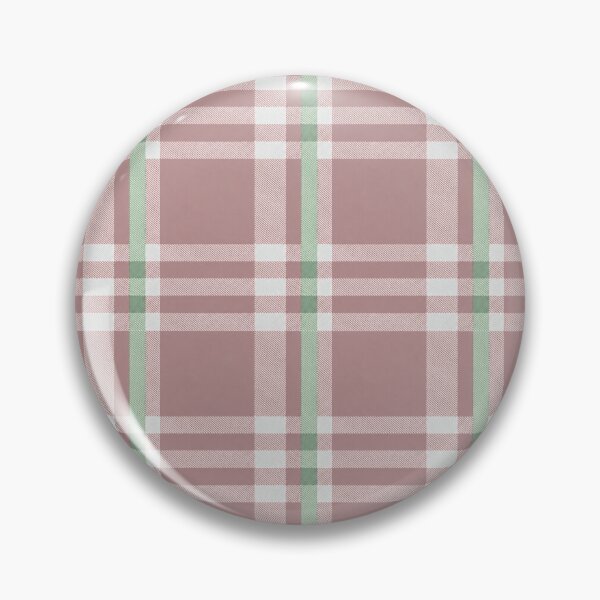 Item preview, Reynolds fun flannel inspired pattern - rose with green stripe designed and sold by ReynoldsFun.