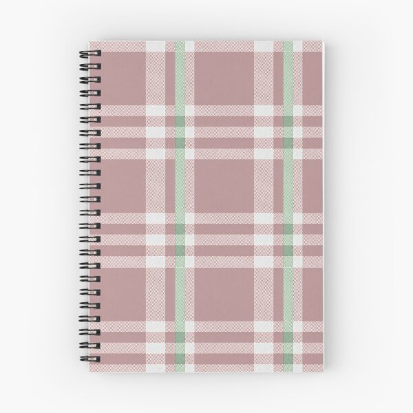 Item preview, Reynolds fun flannel inspired pattern - rose with green stripe designed and sold by ReynoldsFun.