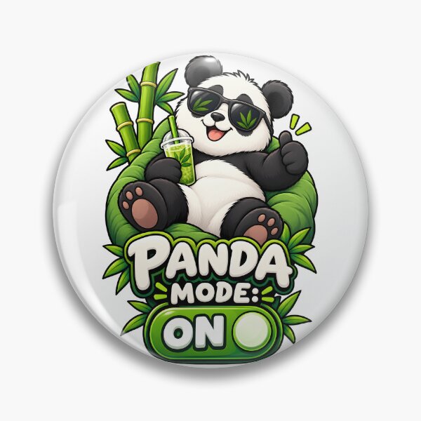 Item preview, Panda Mode On designed and sold by Ahsacom.