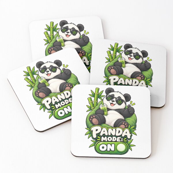 Item preview, Panda Mode On designed and sold by Ahsacom.