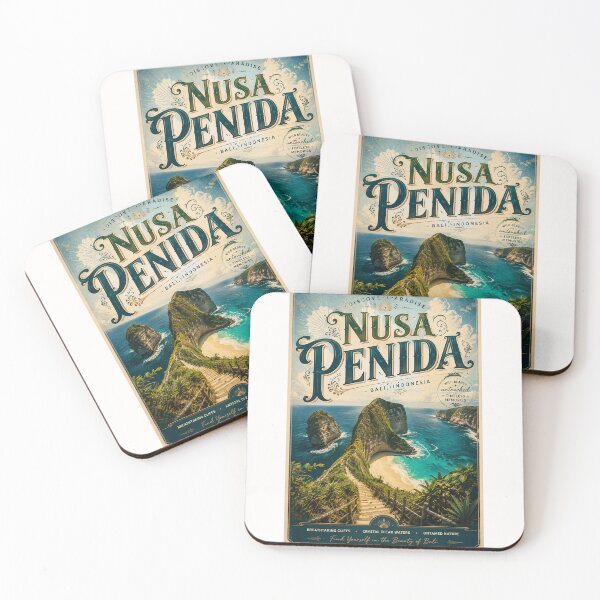 Item preview, Nusa Penida Bali Coastal Cliffs and Kelingking Beach Paradise designed and sold by Places On Earth.