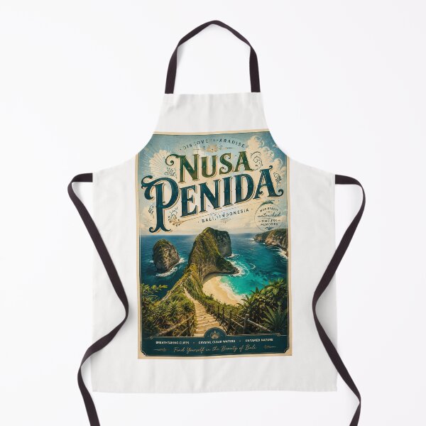 Item preview, Nusa Penida Bali Coastal Cliffs and Kelingking Beach Paradise designed and sold by Places On Earth.