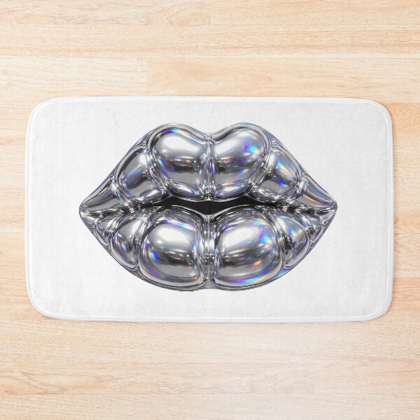 Item preview, Puffy Inflated Chrome Lip designed and sold by Teeny Quities.