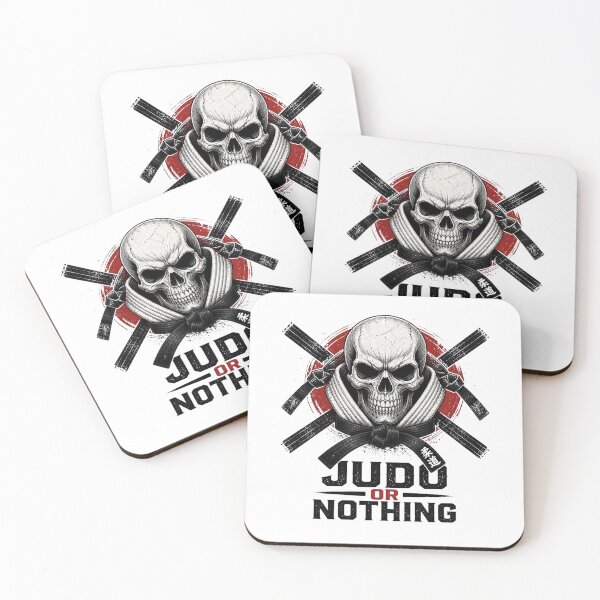 Item preview, Judo or Nothing Skull designed and sold by redblink store.
