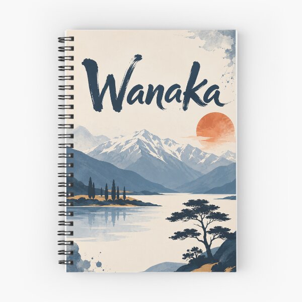 Item preview, Wānaka New Zealand Alpine Lake beneath Southern Alps designed and sold by Places On Earth.