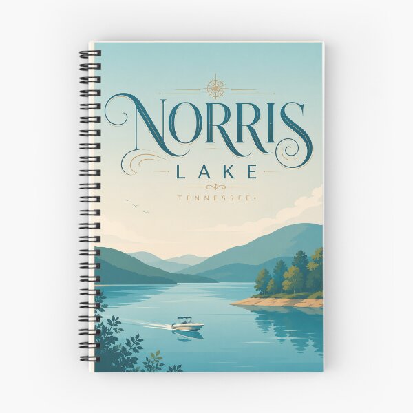 Item preview, Norris Lake Tennessee Mountain Reservoir and Cumberland Highlands designed and sold by Places On Earth.
