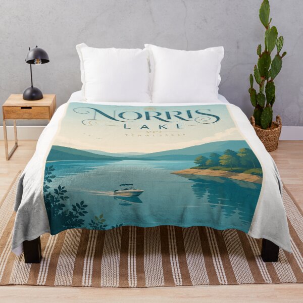 Item preview, Norris Lake Tennessee Mountain Reservoir and Cumberland Highlands designed and sold by Places On Earth.
