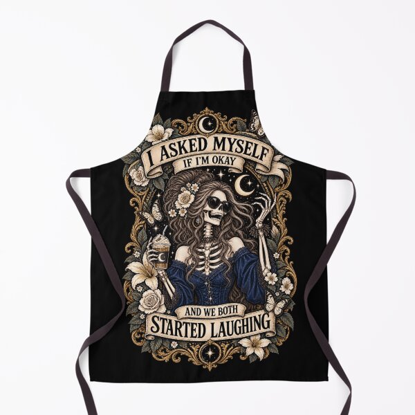 Item preview, Gothic Skeleton Girl Laughing designed and sold by DADINE4.
