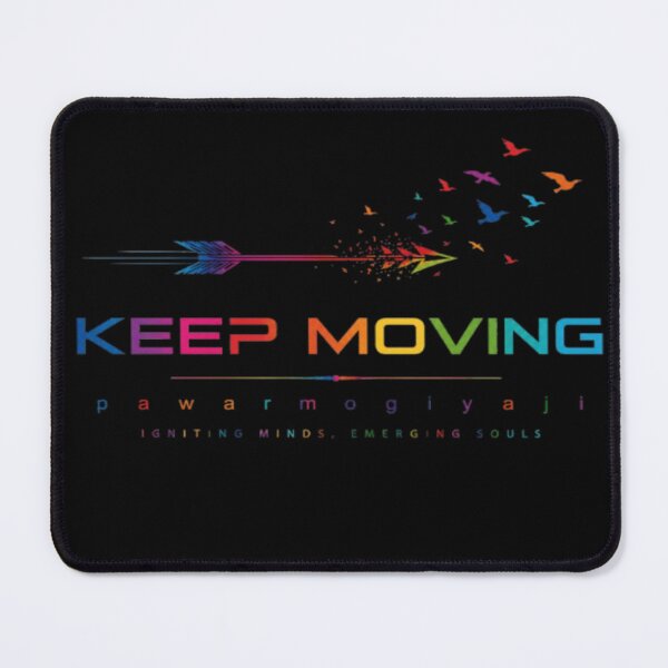 Item preview, Keep Moving Motivational Quote Colorful Arrow Design designed and sold by Pawar1999.