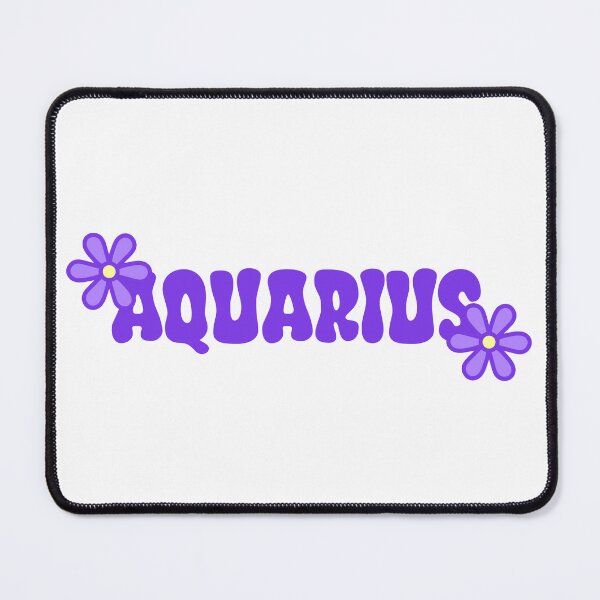 Item preview, Aquarius Purple Flowery Boho Cute designed and sold by SlimyFish.
