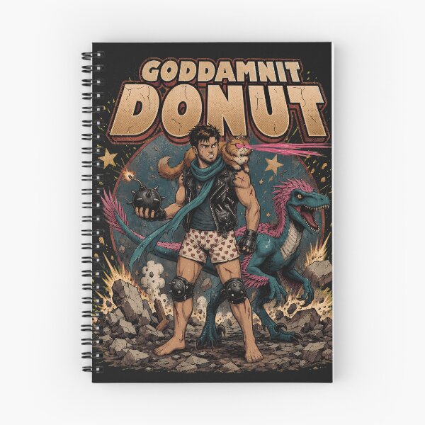 Item preview, Dungeon Crawler Carl Tshirts Goddamnit Donut Princess Donut Fan designed and sold by Hydlaaksmndriss.