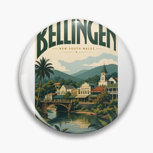 Item preview, Bellingen New South Wales Riverside Town and Dorrigo Highlands designed and sold by Places On Earth.