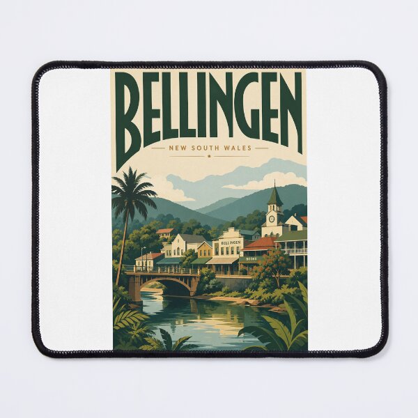 Item preview, Bellingen New South Wales Riverside Town and Dorrigo Highlands designed and sold by Places On Earth.