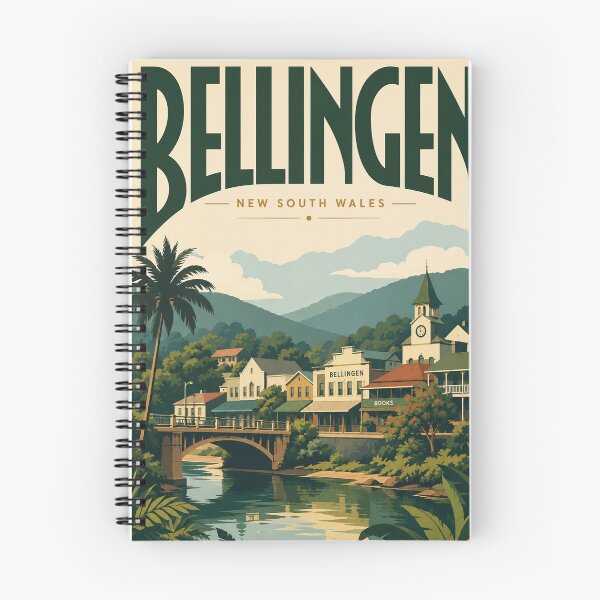 Item preview, Bellingen New South Wales Riverside Town and Dorrigo Highlands designed and sold by Places On Earth.