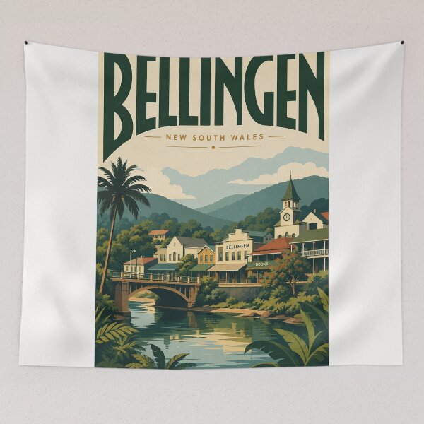Item preview, Bellingen New South Wales Riverside Town and Dorrigo Highlands designed and sold by Places On Earth.