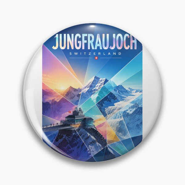 Item preview, Jungfraujoch Switzerland Alpine Summit above Aletsch Glacier designed and sold by Places On Earth.